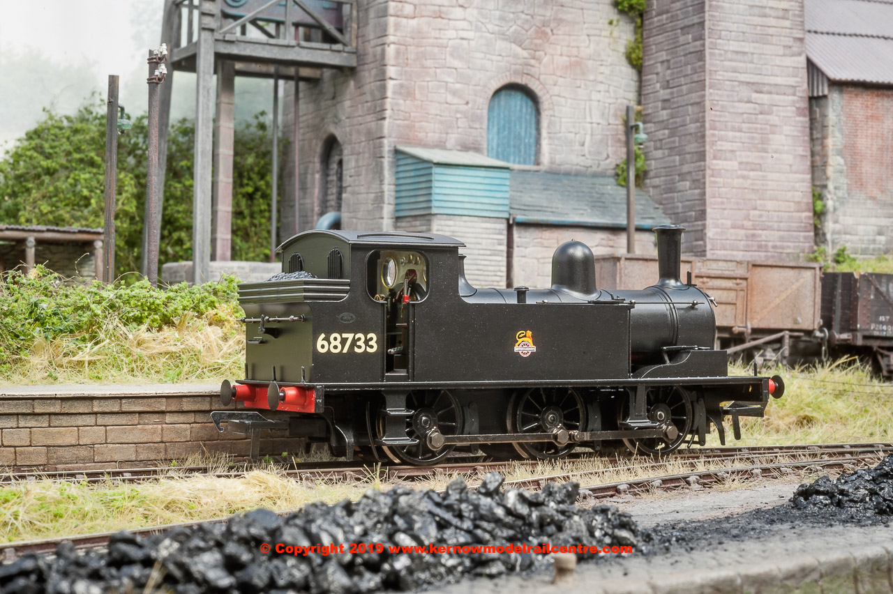 31-061SF Bachmann LNER J72 Class Steam Locomotive number 68733 in BR Black livery with Early Emblem - Era 4